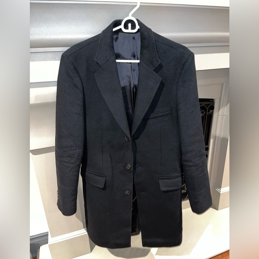 Simons peacoat - black